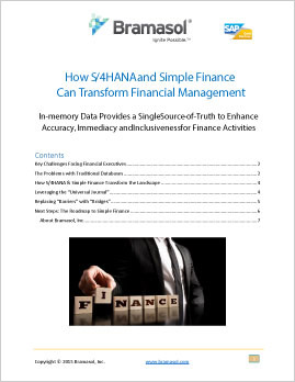S/4HANA and Simple Finance