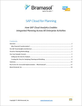 SAP Cloud for Planning