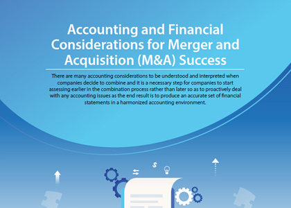 Accounting and Financial Considerations for Merger and Acquisition (M&A) Success
