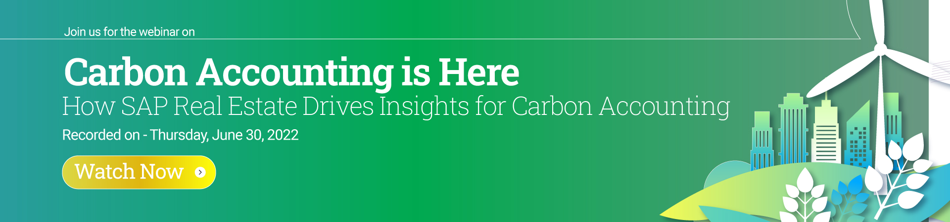 Carbon Accounting Webinar Banner
